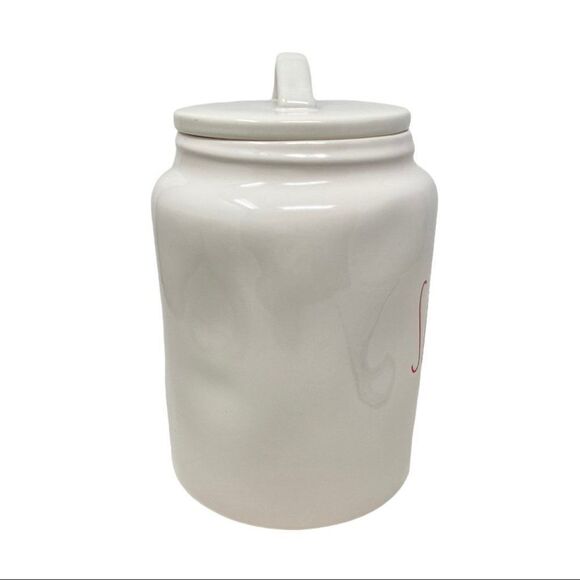 Rae Dunn Santa Cookie Jar Christmas Holiday RARE Gift Cooking Bake Her Him Snack - Picture 5 of 12